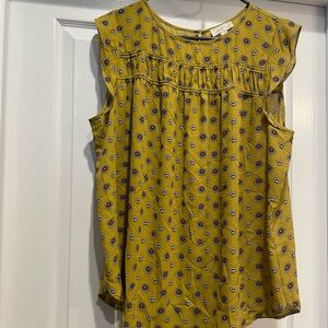 LOFT shell tank blouse. XL great condition